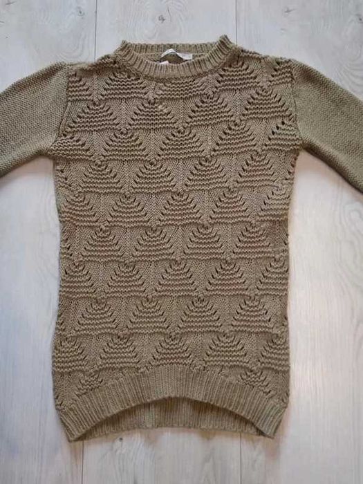 sweter damski w splot marki Kookai