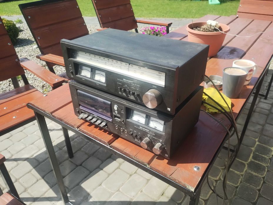 Sharp RT-1122 Deck kaseta ST-1122 tuner dla audiofila made in Japan