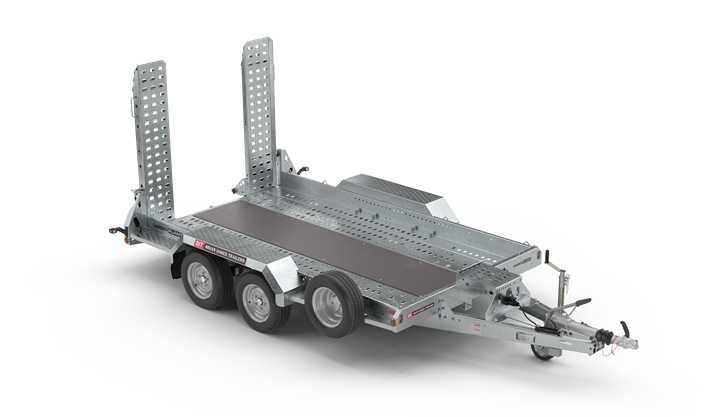 Przyczepa Brian James Trailers pod minikoparkę  Ł:2855kg