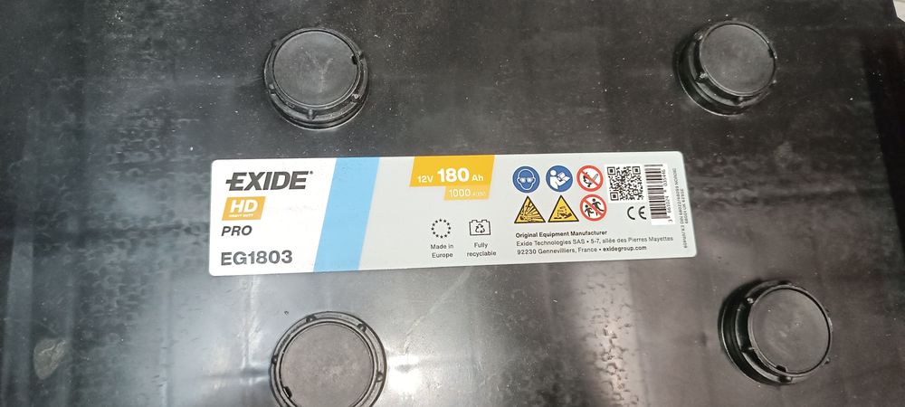 Akumulatory Exide 180ah NOWE
