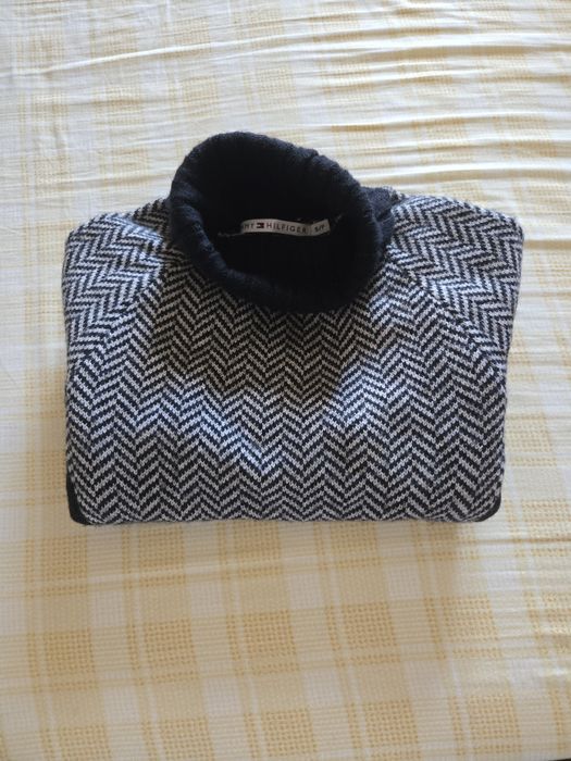 Camisola Tommy Hilfiger Padrão Espinha de Peixe