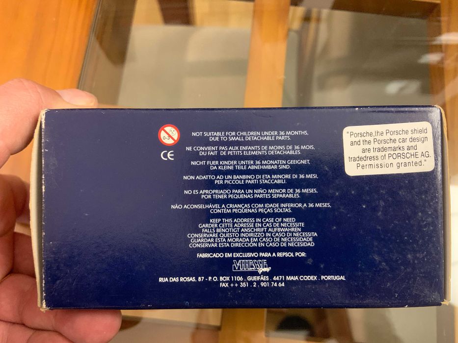 Miniatura Porsche 911 GT2 "REPSOL" - Le Mans 1995 - Escala 1/43