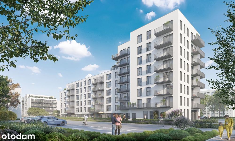 2-pokojowe mieszkanie 48m2 + ogródek