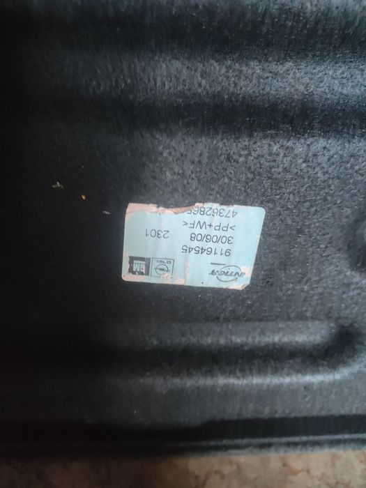 Chapeleira original Opel Corsa D Van comercial