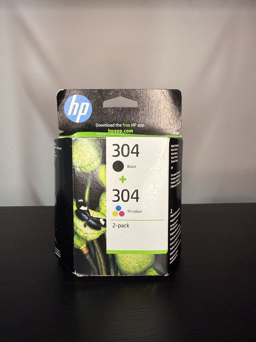 Оригінальний набір чорнильних картриджів HP 304 Black та Tri-colour