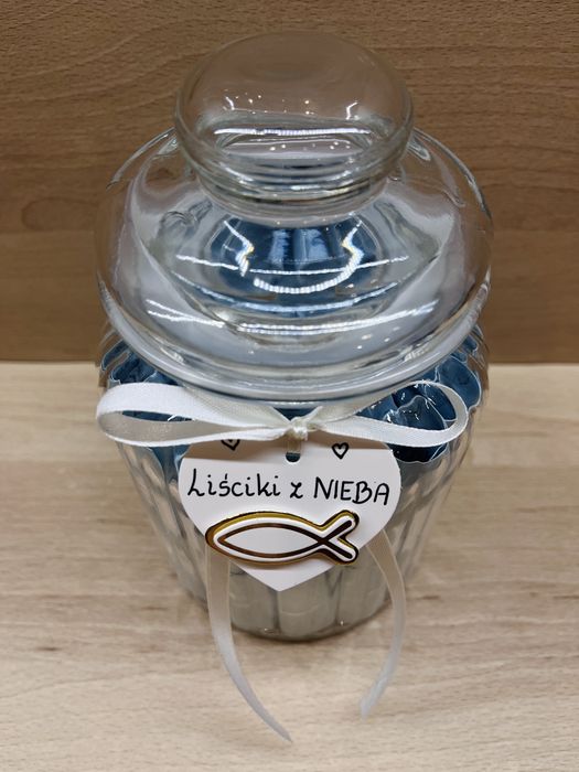 Prezent na Komunię/ I Komunia Święta: Liściki z Nieba