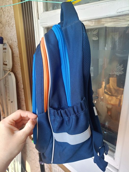 Рюкзак ортопедический Kite Hot Wheels для мальчика Рюкзак школьный