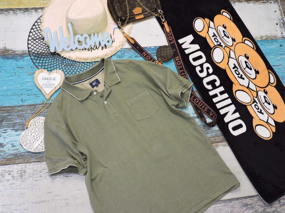 Signal Męska bluzka polo khaki 3XL