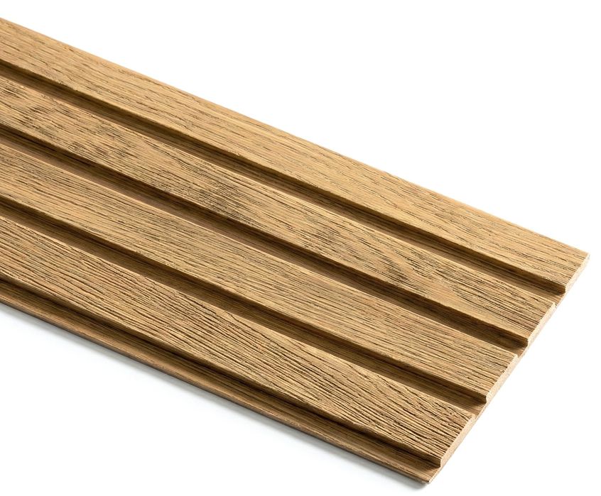 Próbka Fasadowe Panele Elastyczne Dąb Naturalny – Deska Dekoracyjna