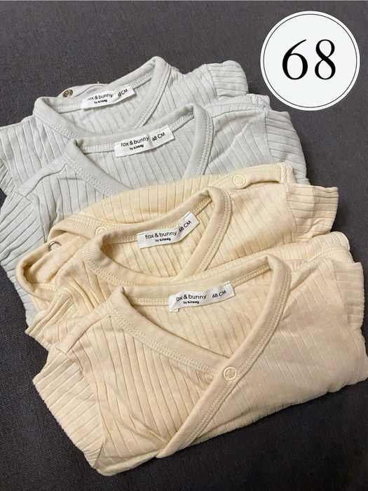 Fox & bunny 68 body kopertowe z długim rękawem