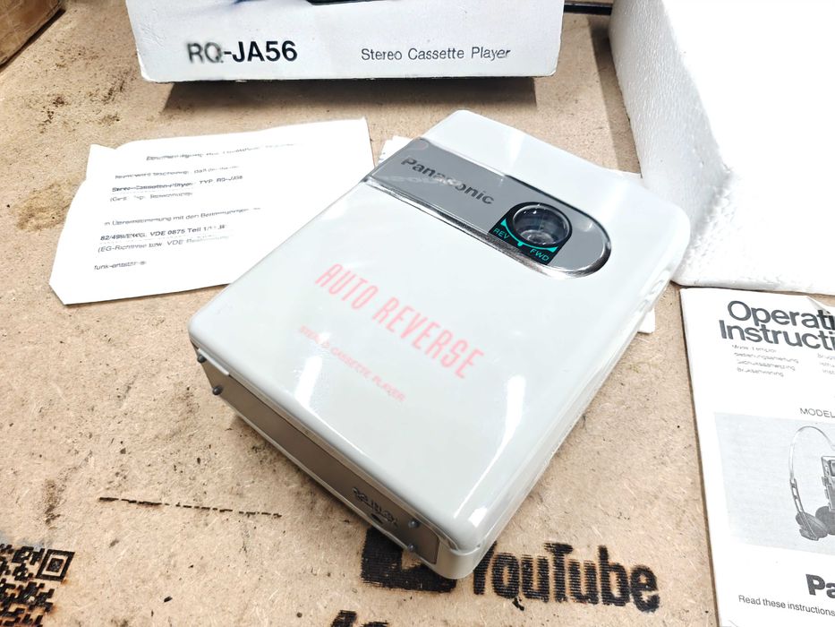 Walkman Panasonic RQ.JA.56 Pudełko Stan Kolekcjonerski