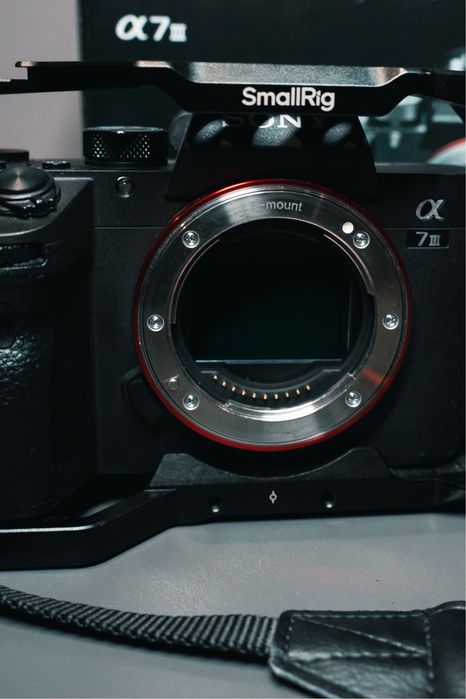 Sony A7iii + Smallrig com caixa e garantia