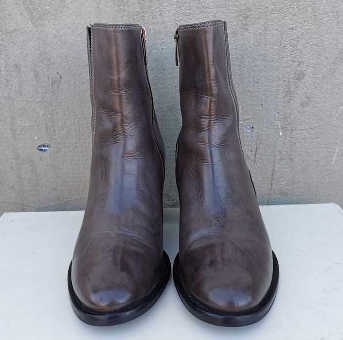 Кожаные ботинки полусапоги Navyboot 36 р. 24 см Оригинал Италия