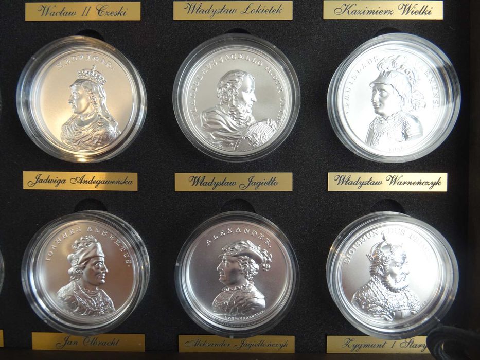 SUPER kolekcja monet z serii Skarby Stanisława Augusta SSA - 21 szt.