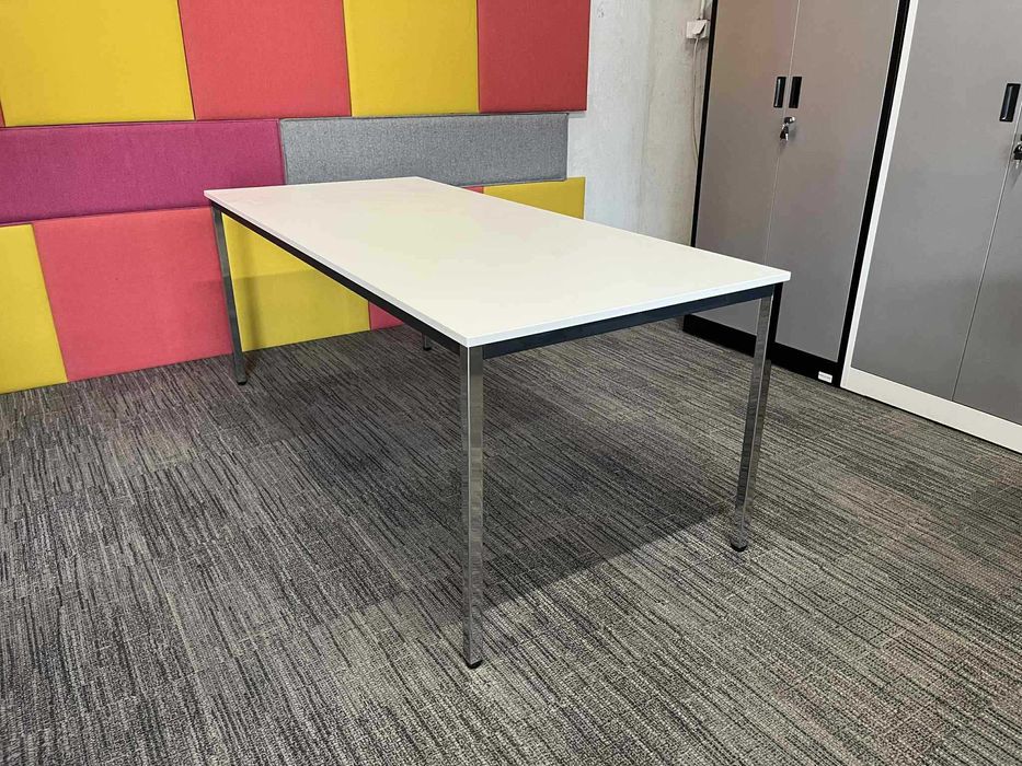 Biurko białe stół konferencyjny 180x80x70 okazja!