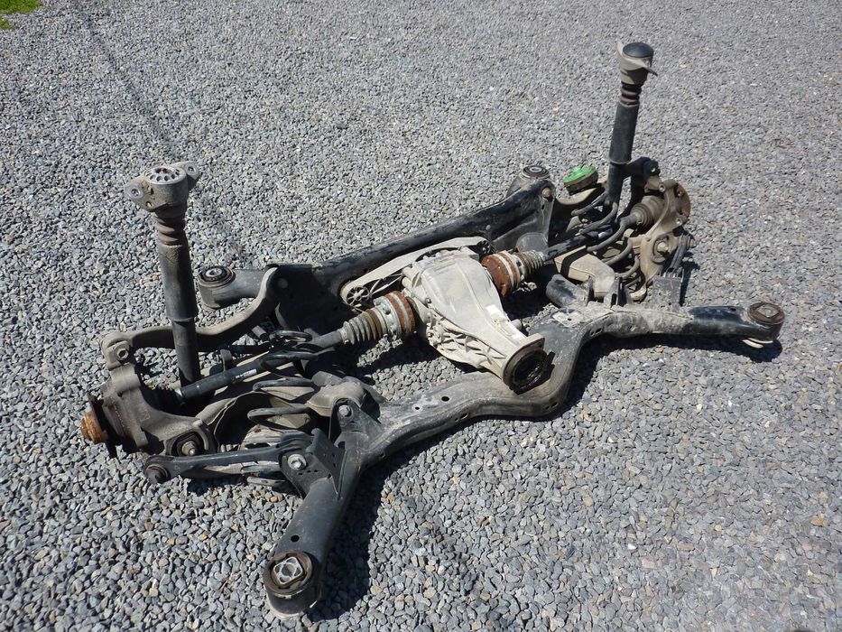 AUDI A6 C7 lift zawieszenie tył tylne WÓZEK sanki QUATTRO kompletne