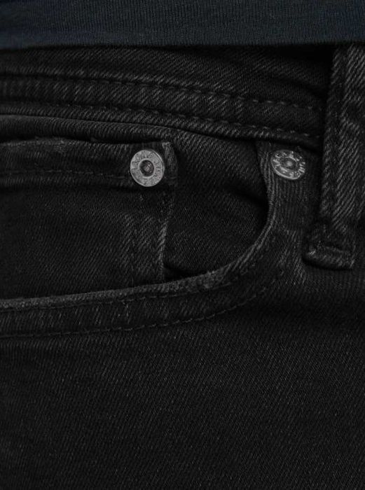 Skinny джинси JACK & JONES "Liam" з чорного деніму