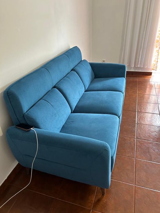 Conjunto Sofá e Poltrona, 3L + 1L