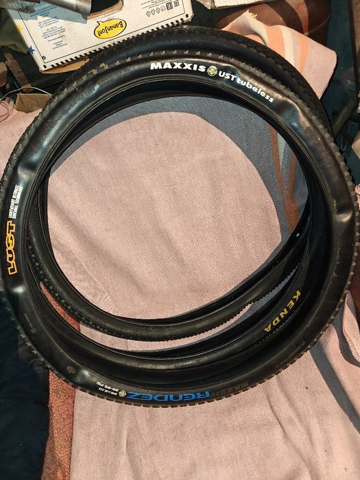 Заднее колесо (26),+ 2 ротора+ покрышка.