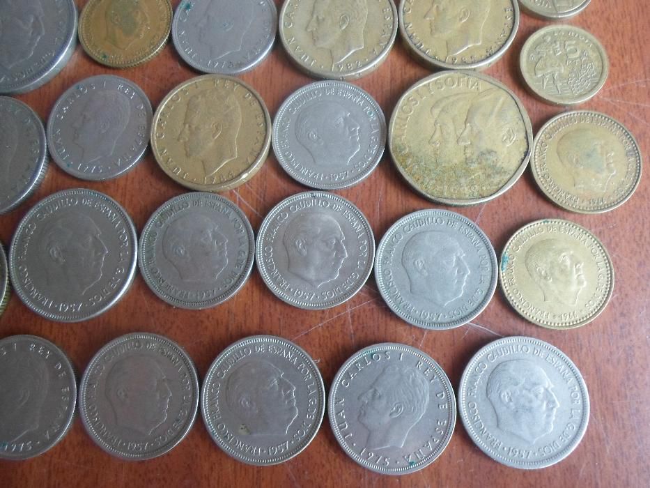 43 moedas de espanha