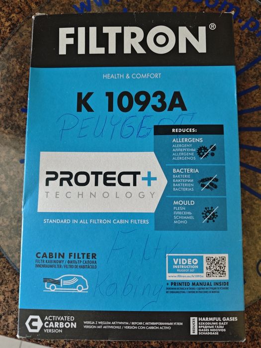 Nowy Filr kabiny Filtron K1093A