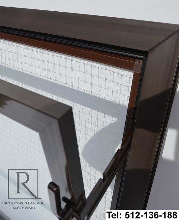 Okna gospodarcze każdy wymiar 50x50 + siatki ASF owady Producent