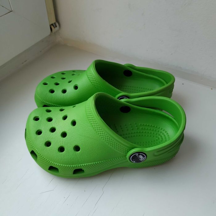 Крокси Crocs 25-26р. 15.5-16 см. зелені
