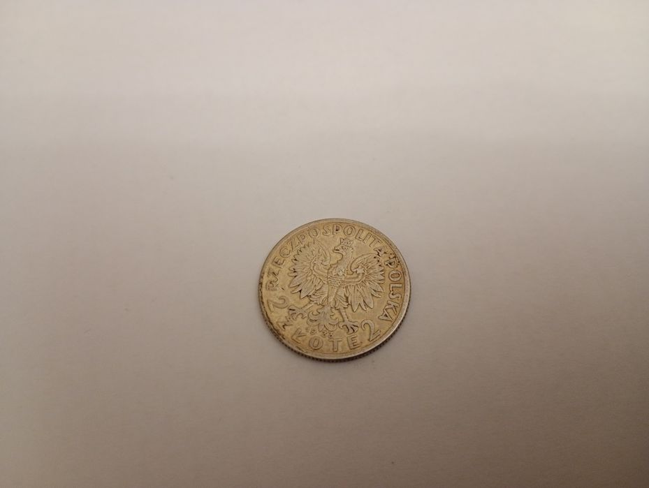 2 zł 1933r Głowa kobiety