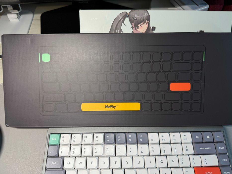 NuPhy Air75 Red switch Бездротова низькопрофільна механічна клавіатура