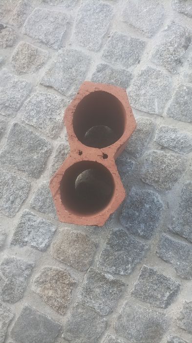 Garrafeira em Terracota / Barro (18 Módulos Duplos = 36 Garrafas)