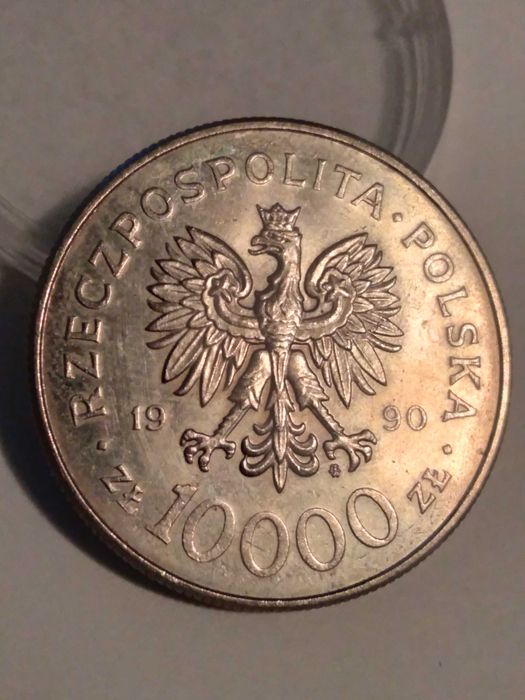 2 x 10000 złotych 1990 Solidarność