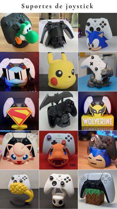 Suportes para comando Psyduck e pokemon
