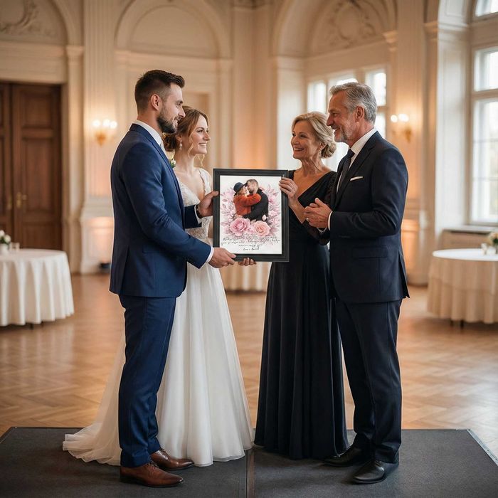 Podziękowania dla rodziców i dziadków na ślub, Prezenty dla rodziców