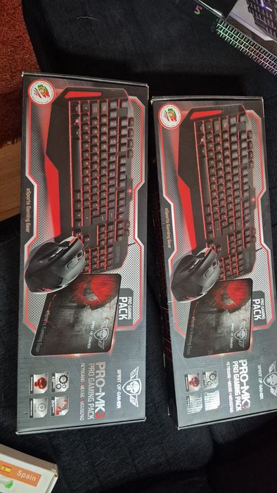 Teclado e rato gaming Spirit of Gamer