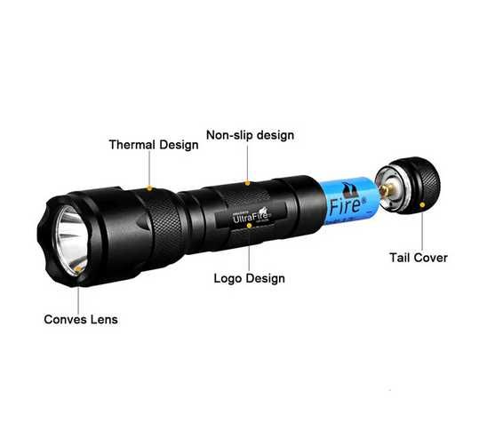 Lanterna Pro UltraFire 502B 1000 Lumens 100% original
