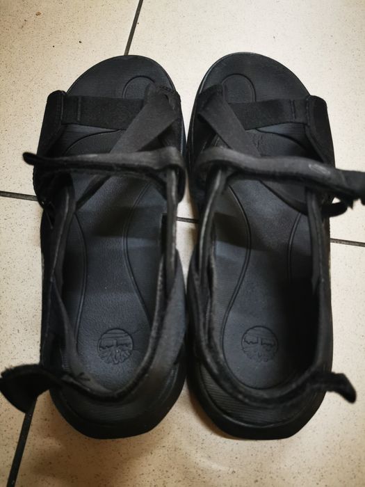 Sandały czarne na rzepy Timberland Motion Dune Backstrap r.38