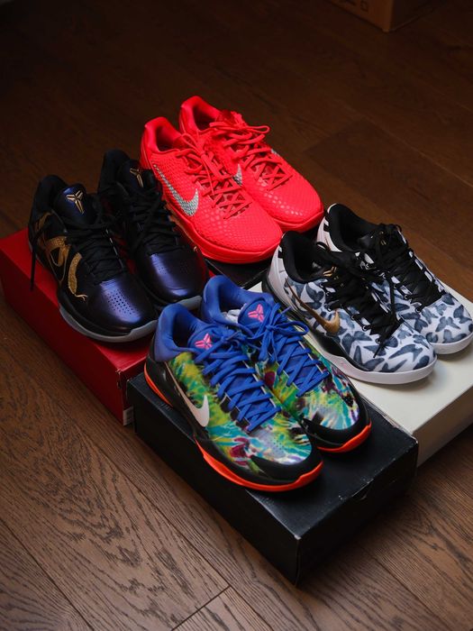 Nike Kobe 5 / 6 / 8 Protro – zestaw 4 par
