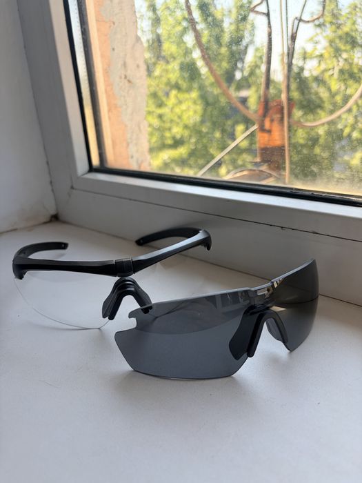 Тактичні окуляри ESS Crosshair 2LS KIT BLACK