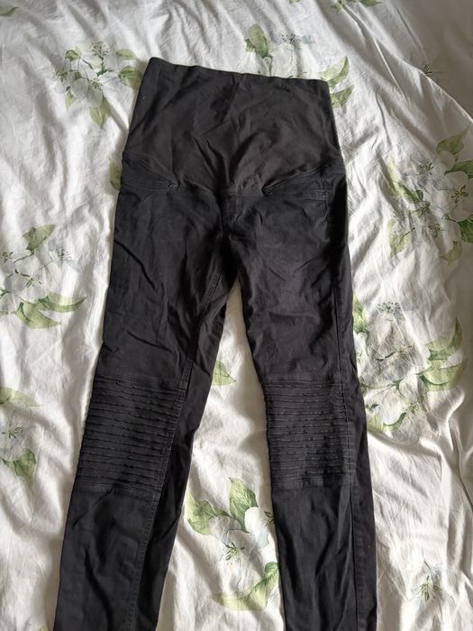 Spodnie ciazowe H&M Mama M dwie pary zestaw
