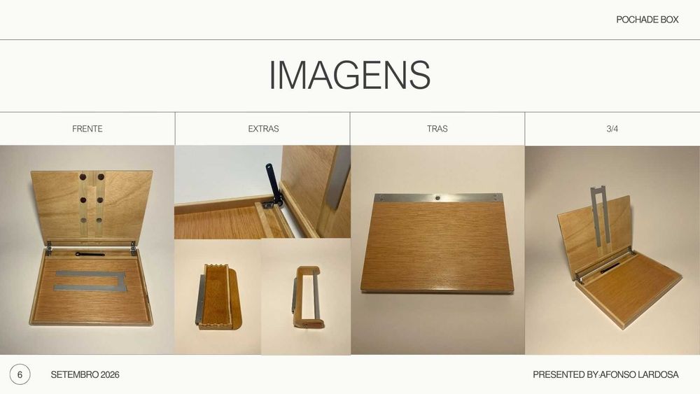 Pochade Box para Pintura ao Ar Livre – Fabrico Artesanal