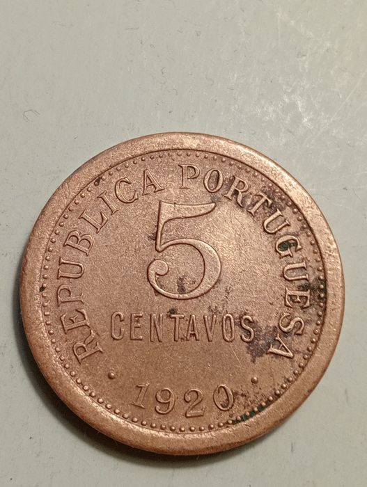 Moeda 5 Centavos 1920