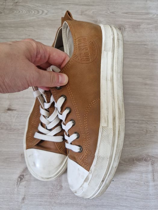 Skórzane trampki damskie Big Star 41