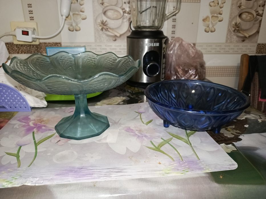 Посуда хрусталь салатницы