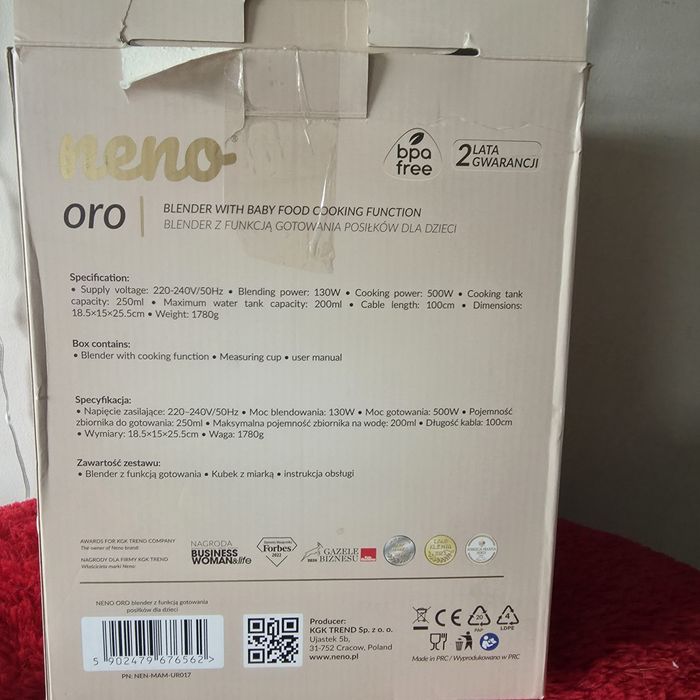 Neno oro blender