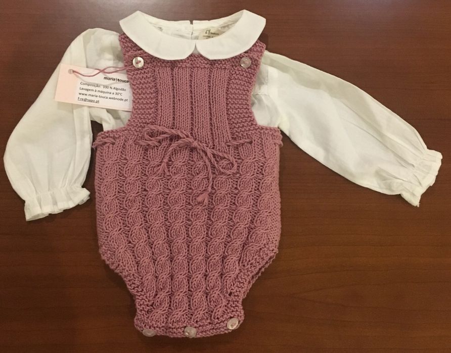 Fofos novos, feitos a mão em tricot.