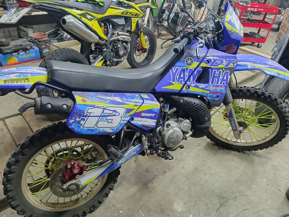 Мотоцикл ямаха dt125