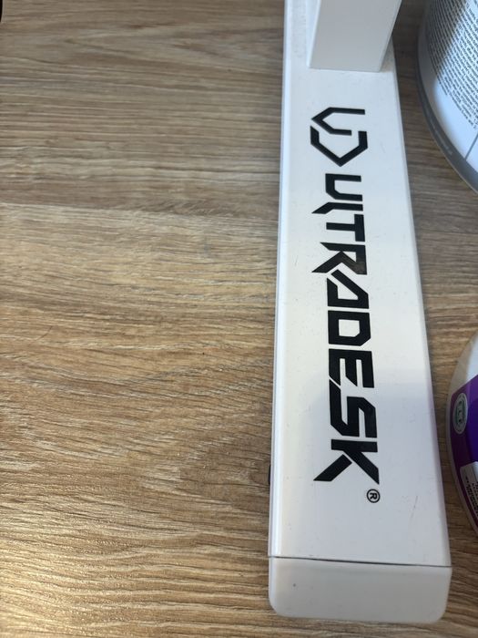 Biurko Gamingowe ULTRADESK Level V2 białe