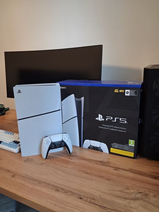 Ігрова приставка PS5 Sony PlayStation 5 Slim Digital Edition