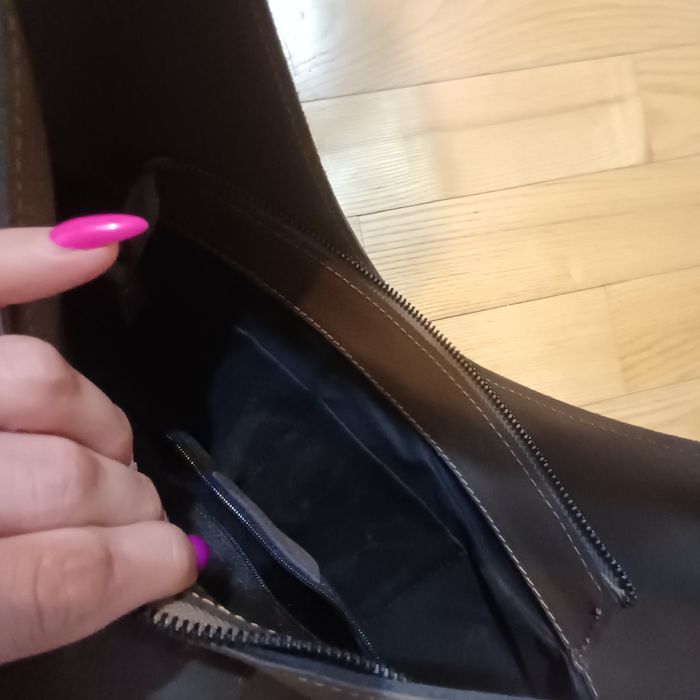 Brązowa torebka na ramię