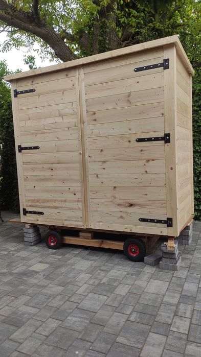 Domek narzędziowy schowek szafa ogrodowa